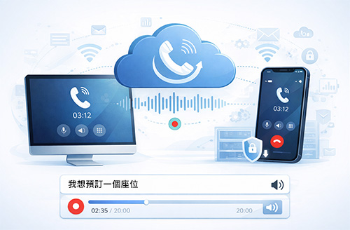 語音即時翻譯 AI 翻譯電話 電話即時翻譯 外國來電 處理